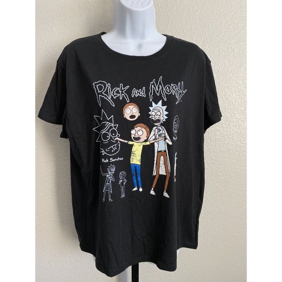 Womens XL Rick & Morty T shirt NWT - Picture 1 of 4